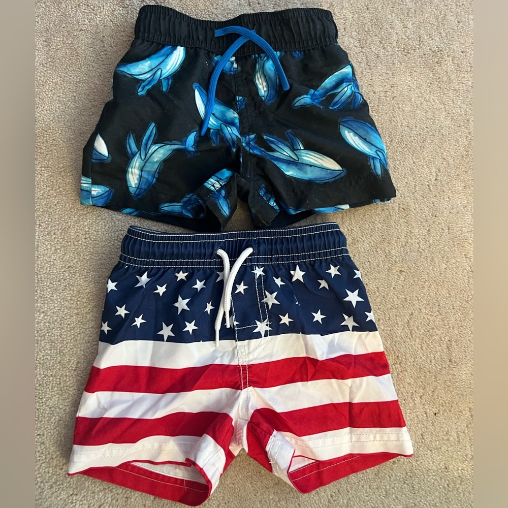 Oshkosh/Wave Zone Boys Swim Shorts 12m